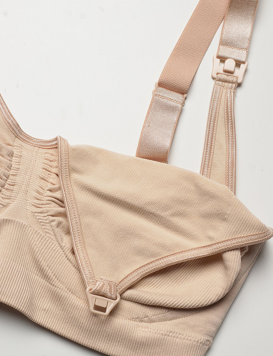 Carriwell - Maternity & Nursing Bra with Carri-Gel support - lingerie - honey - 5