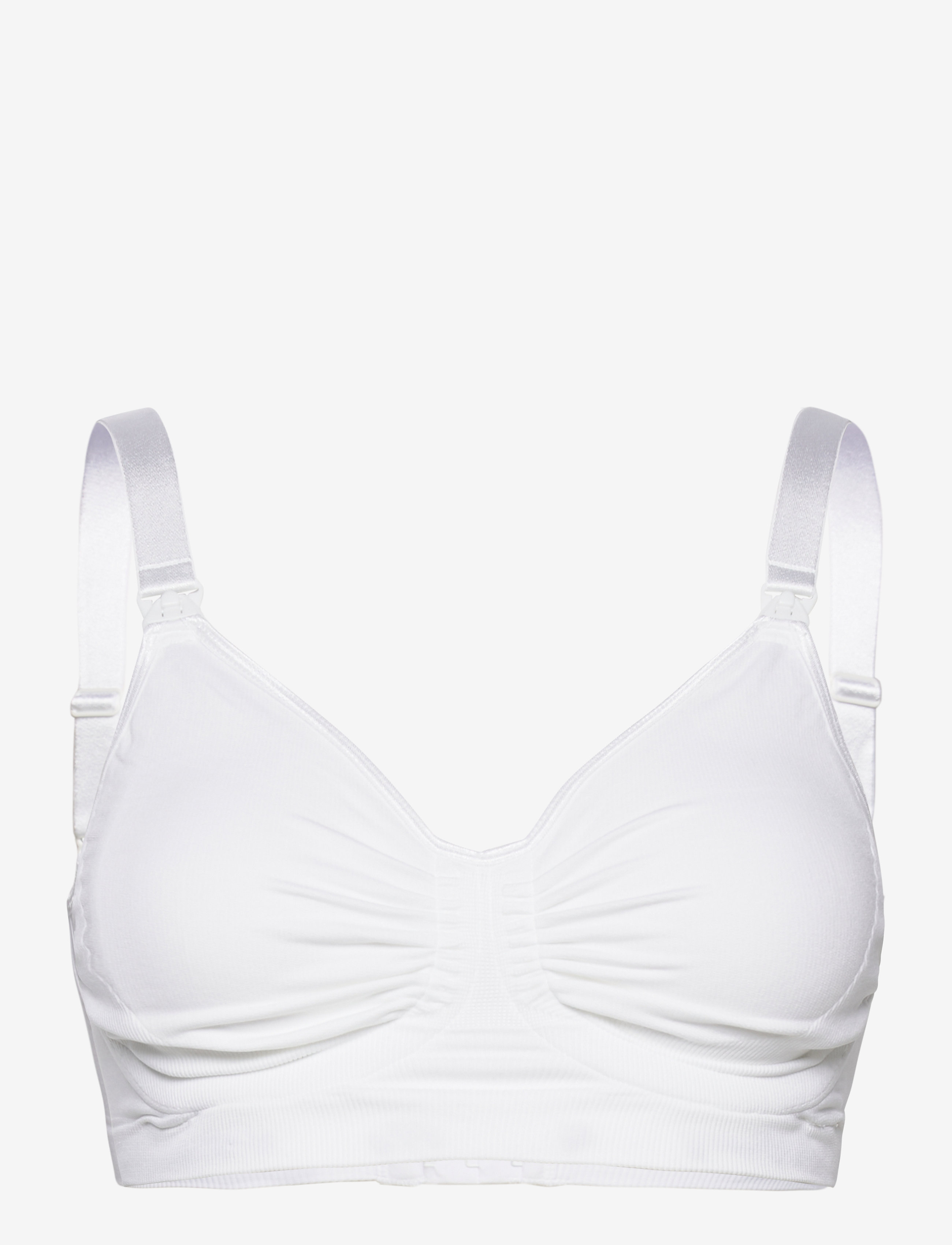 Maternity & Nursing Bra with Carri-Gel support - WHITE
