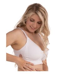 Carriwell - Maternity & Nursing Bra with Carri-Gel support - nursing bras - white - 5
