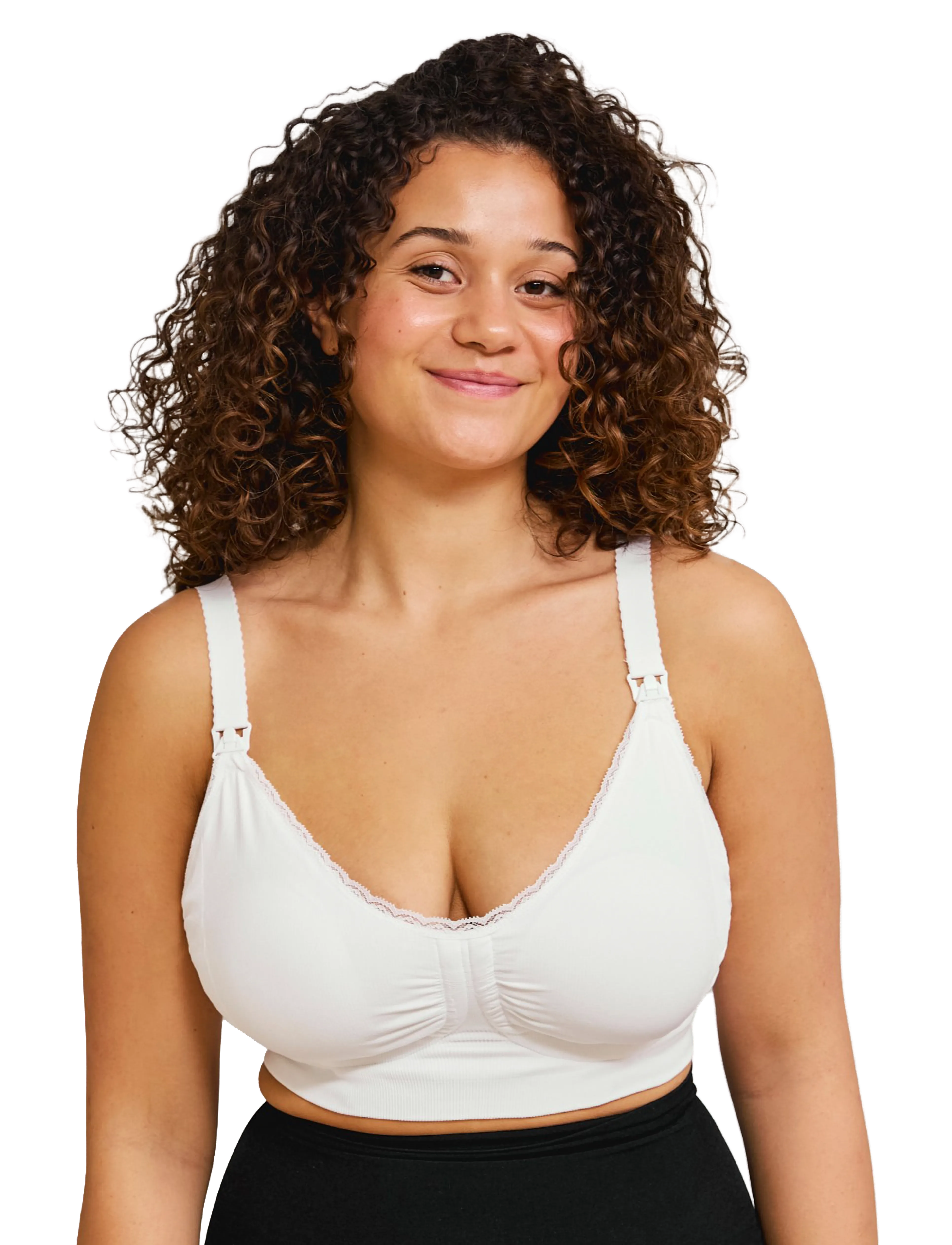 Carriwell - Maternity & Nursing Bra with Carri-Gel support - lingerie - white - 4