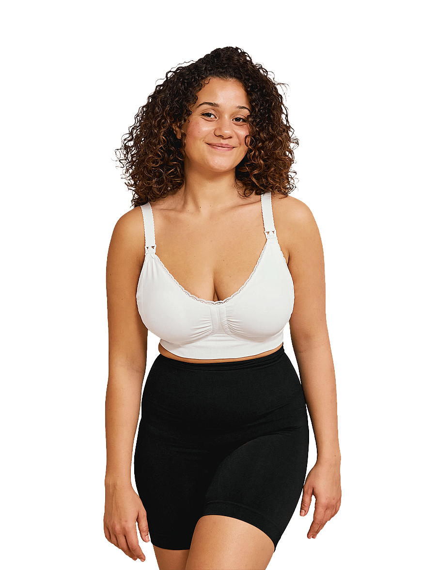 Carriwell - Maternity & Nursing Bra with Carri-Gel support - undertøj - white - 4