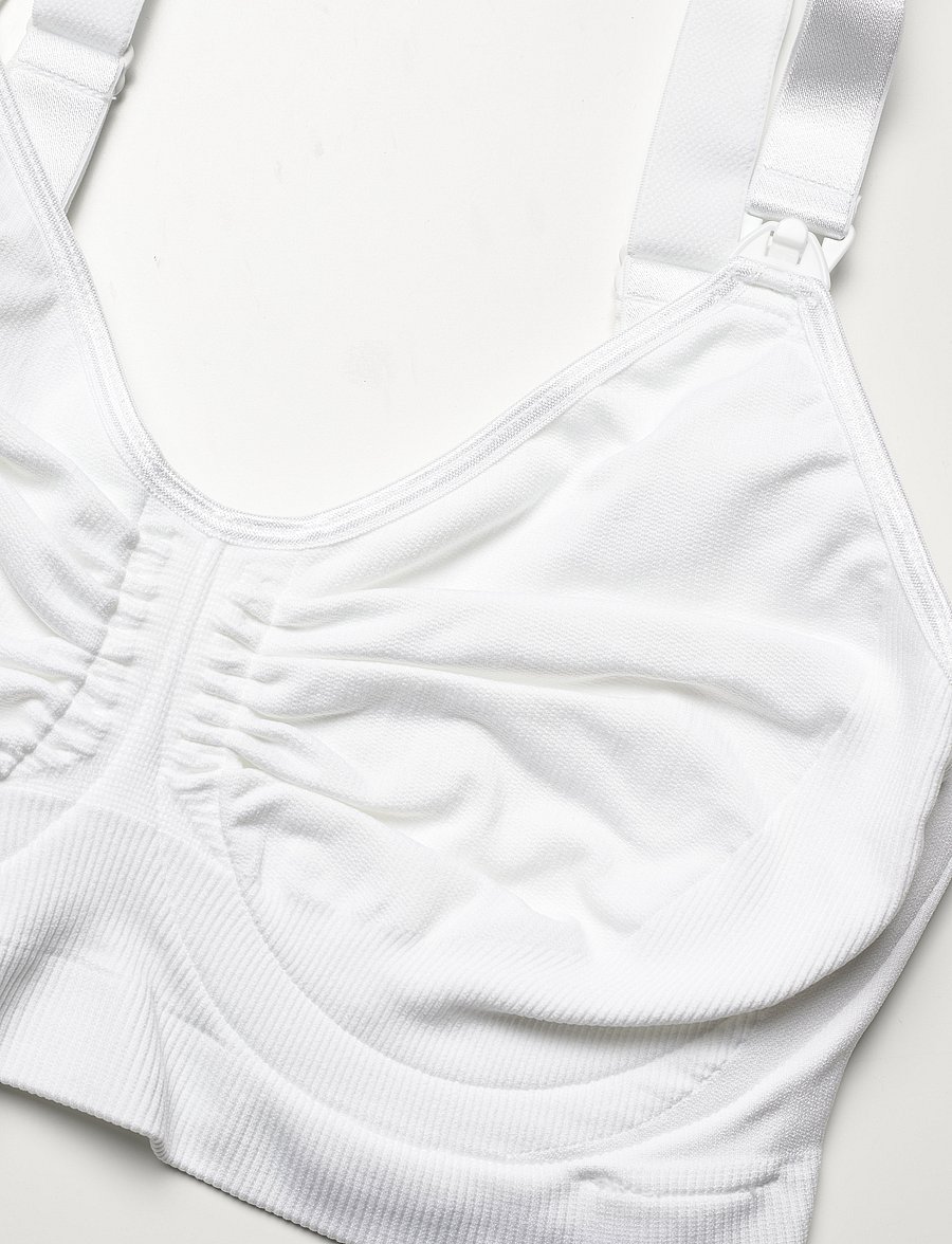 Carriwell - Maternity & Nursing Bra with Carri-Gel support - undertøj - white - 3