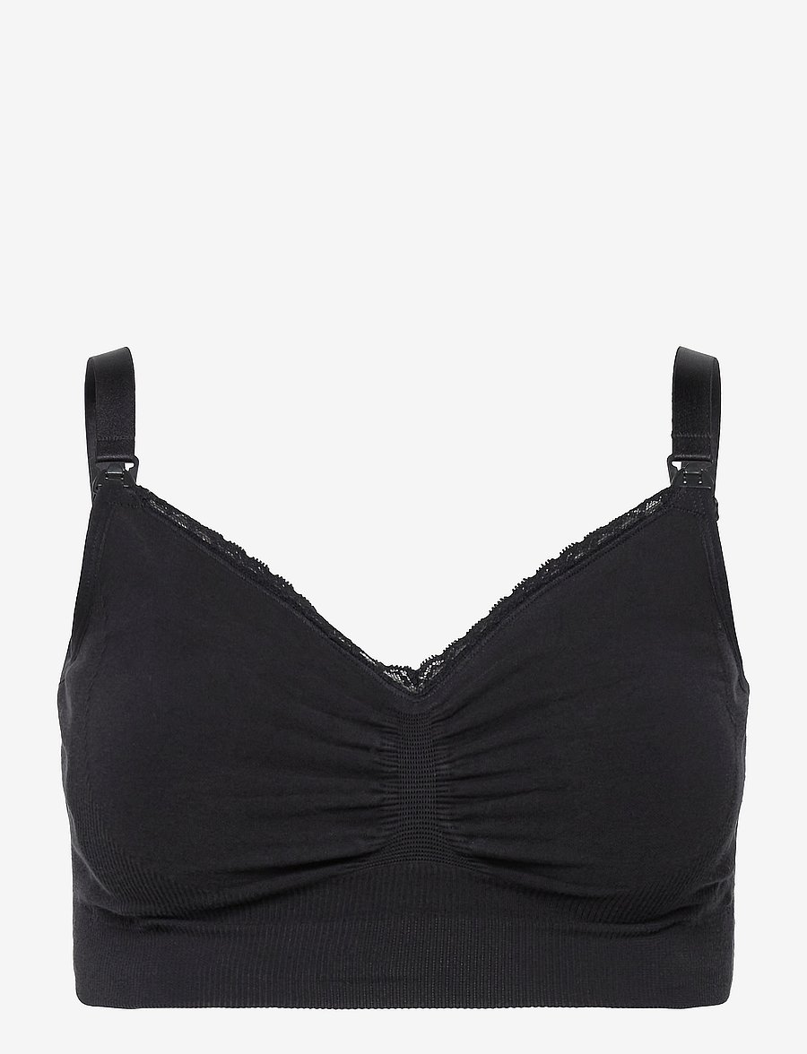 Carriwell - Organic Maternity & Nursing Bra - nærföt - black - 1