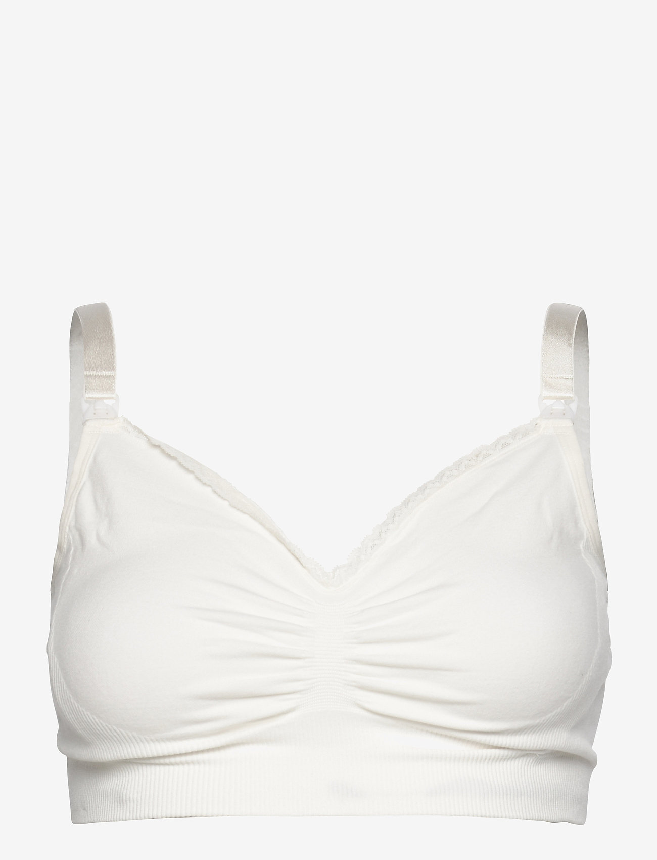 Carriwell - Organic Maternity & Nursing Bra - undertøj - white - 1