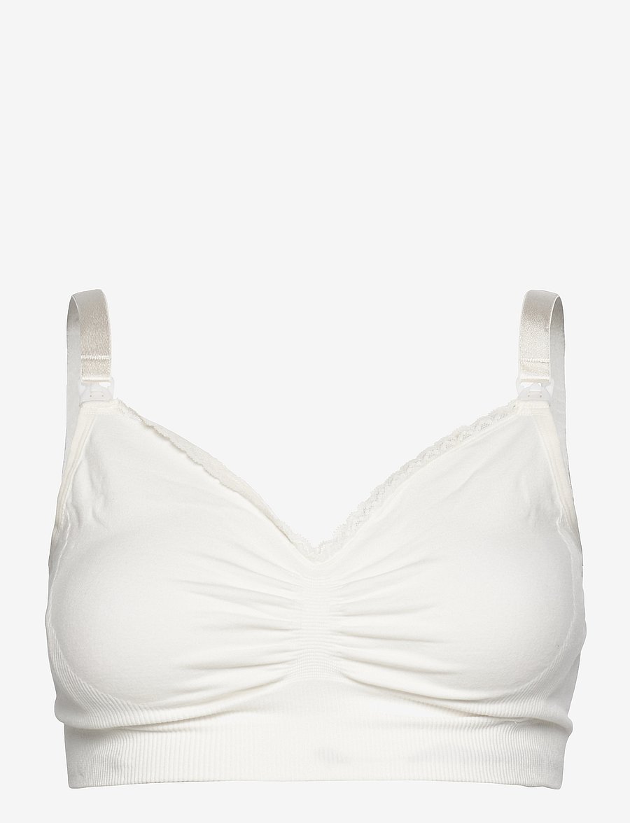 Carriwell - Organic Maternity & Nursing Bra - nærföt - white - 1