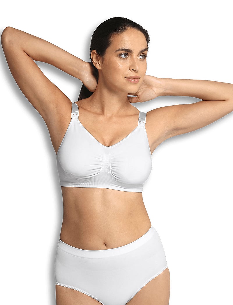 Carriwell - Padded Maternity & Nursing Bra - bielizna - white - 0
