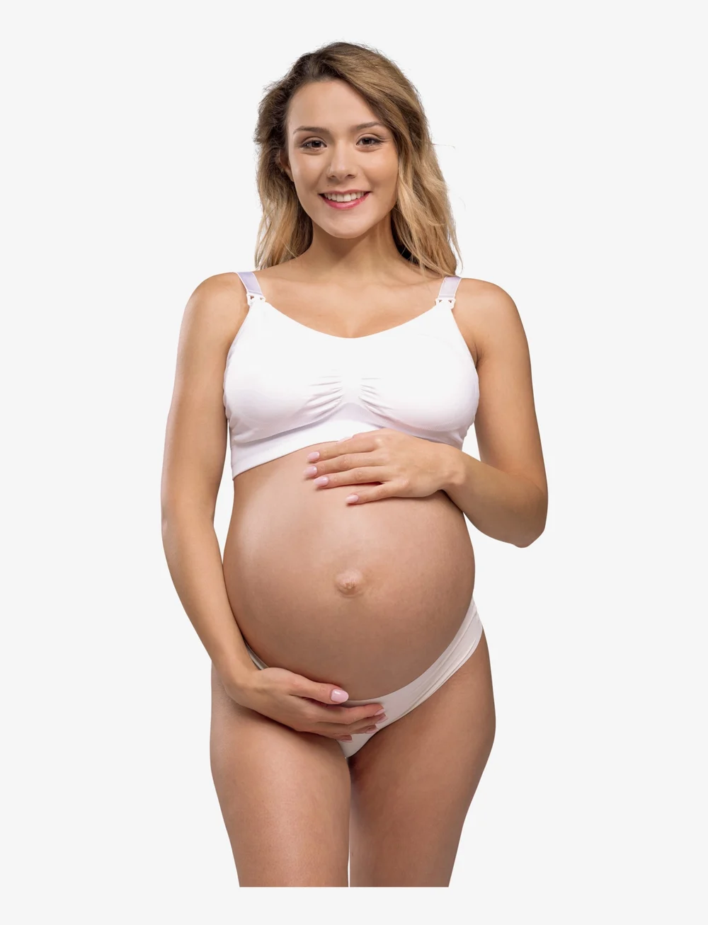 Carriwell - Padded Maternity & Nursing Bra - unterwäsche - white - 4