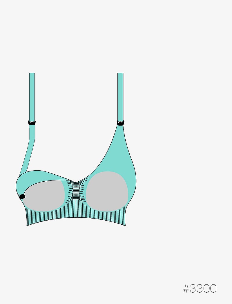 Carriwell - Padded Maternity & Nursing Bra - bielizna - white - 3