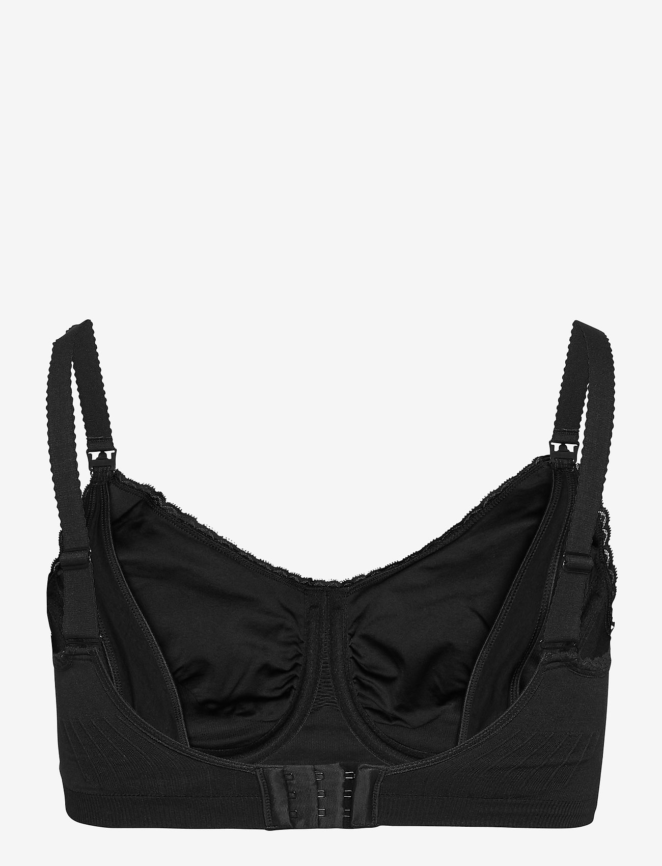 Carriwell - Maternity & Nursing Bra + Padded Carri-Gel support - undertøj - black - 2