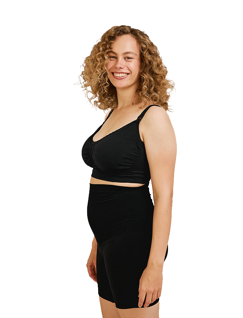 Carriwell - Maternity & Nursing Bra + Padded Carri-Gel support - undertøj - black - 5