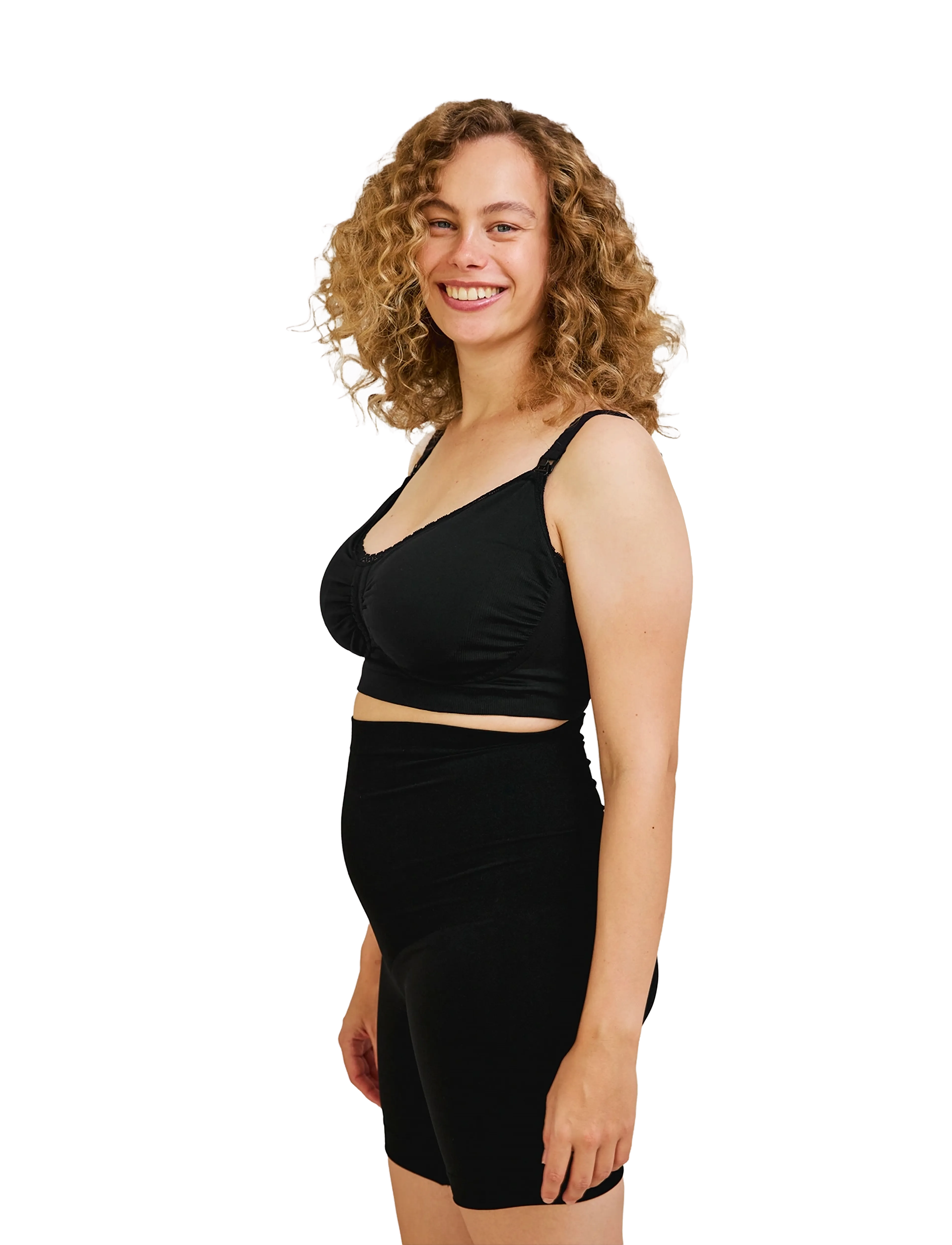 Carriwell - Maternity & Nursing Bra + Padded Carri-Gel support - lingerie - black - 5