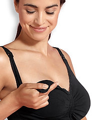 Carriwell - Maternity & Nursing Bra + Padded Carri-Gel support - nursing bras - black - 9