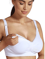 Carriwell - Maternity & Nursing Bra + Padded Carri-Gel support - nursing bras - white - 8