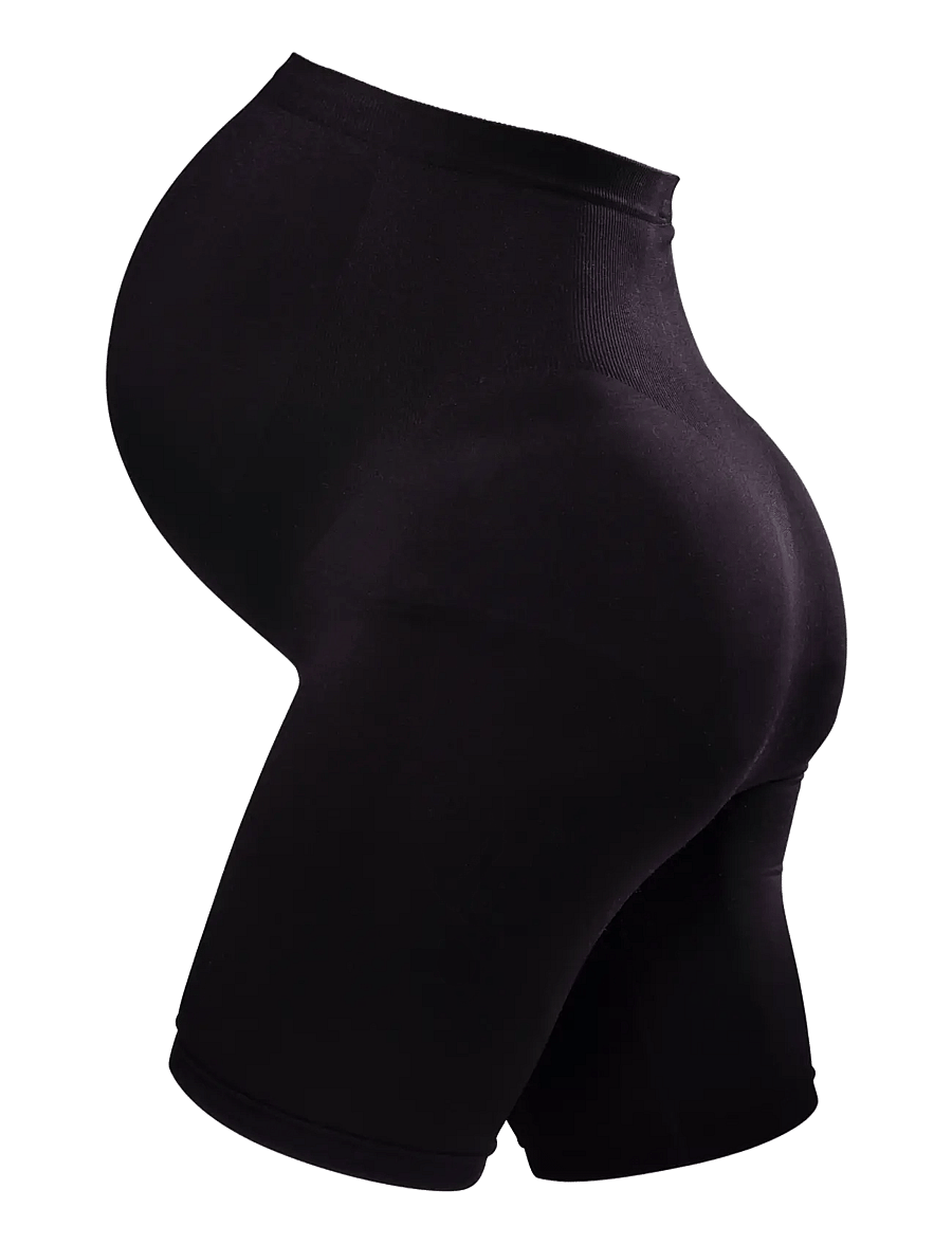 Carriwell - Maternity Support Shorts - Æfingastuttbuxur - black - 2