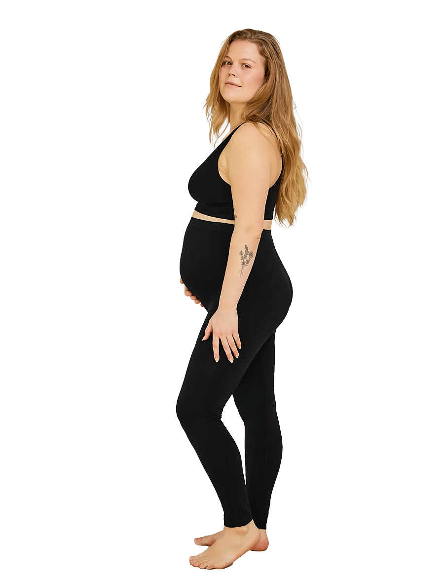 Carriwell - Maternity Support Leggings Recycled - umstandsstrumpfhosen - black - 5