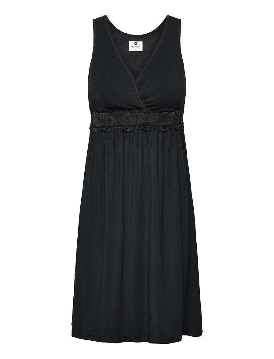 Carriwell - Maternity & Nursing Nightie - underkläder - black - 1