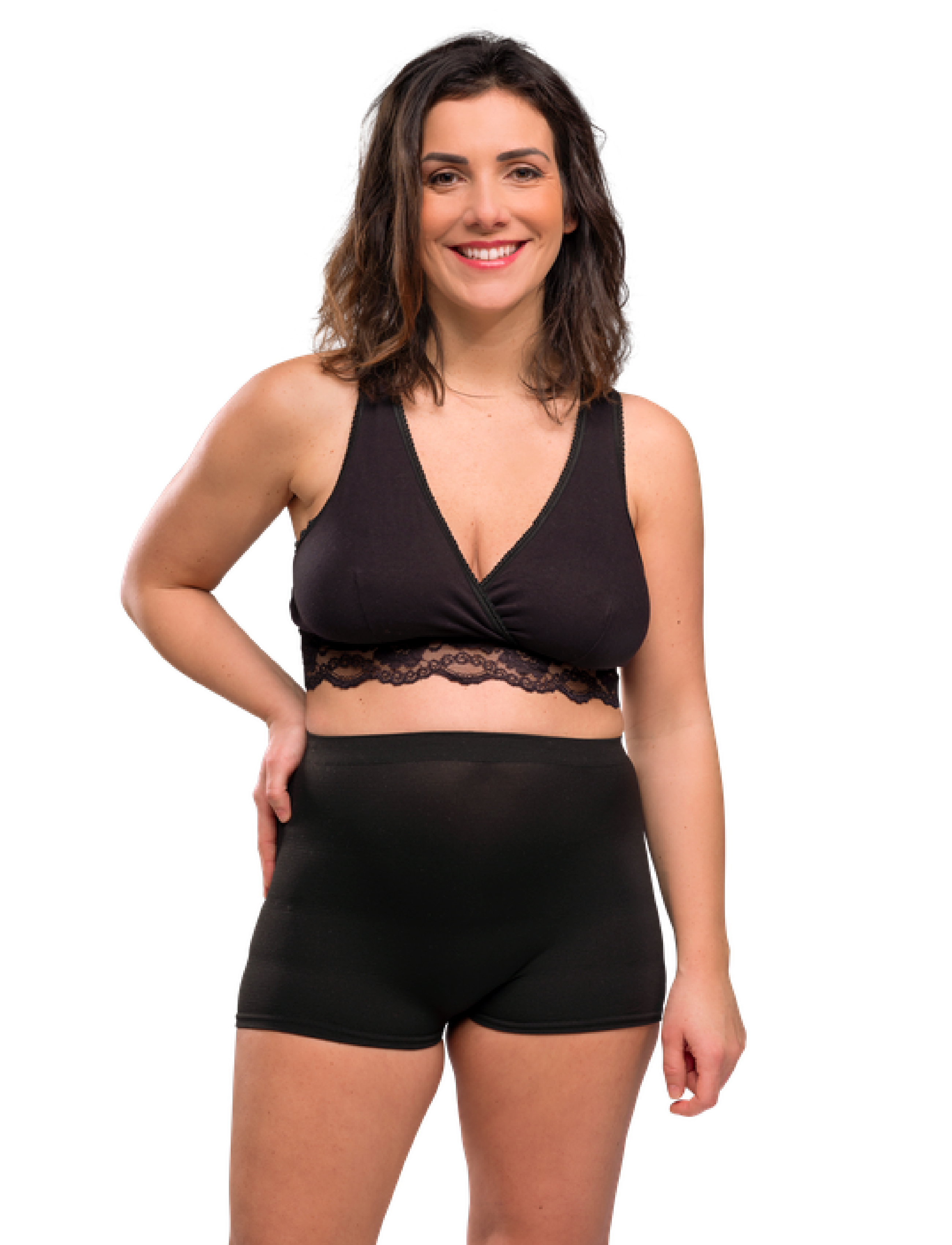 Carriwell 7120, Kvinder, Mammashorts, Sort, Str: ONE SIZE