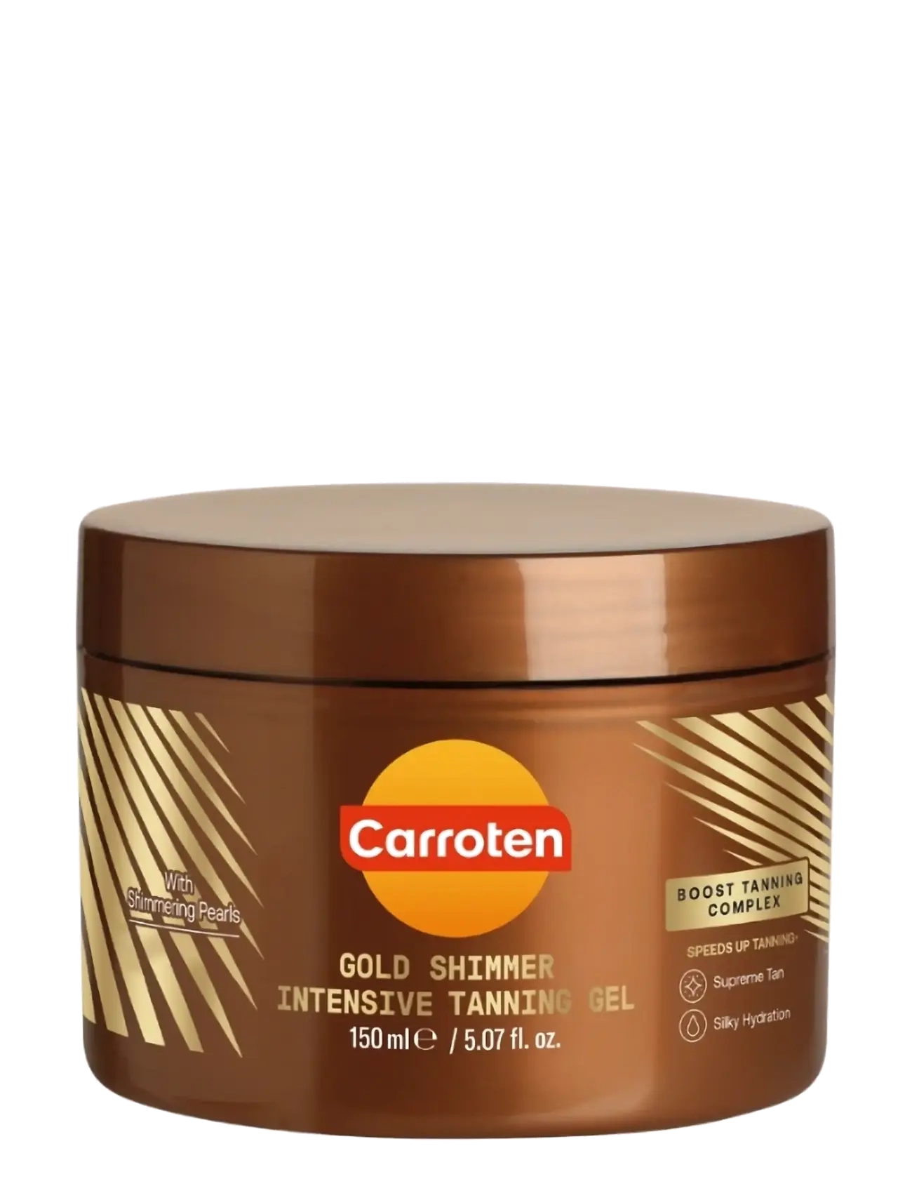 Carroten Gold Shimmer Tanning Gel, Body, Str: 150 ML