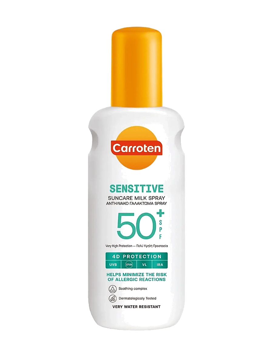 Carroten - Sensitive Milk Spray SPF 50+ - för kroppen - not applicable - 0