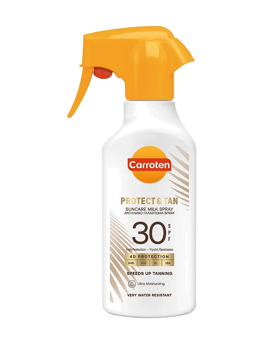 Carroten - Protect & Tan Milk Trigger SPF 30 - for kroppen - not applicable - 0