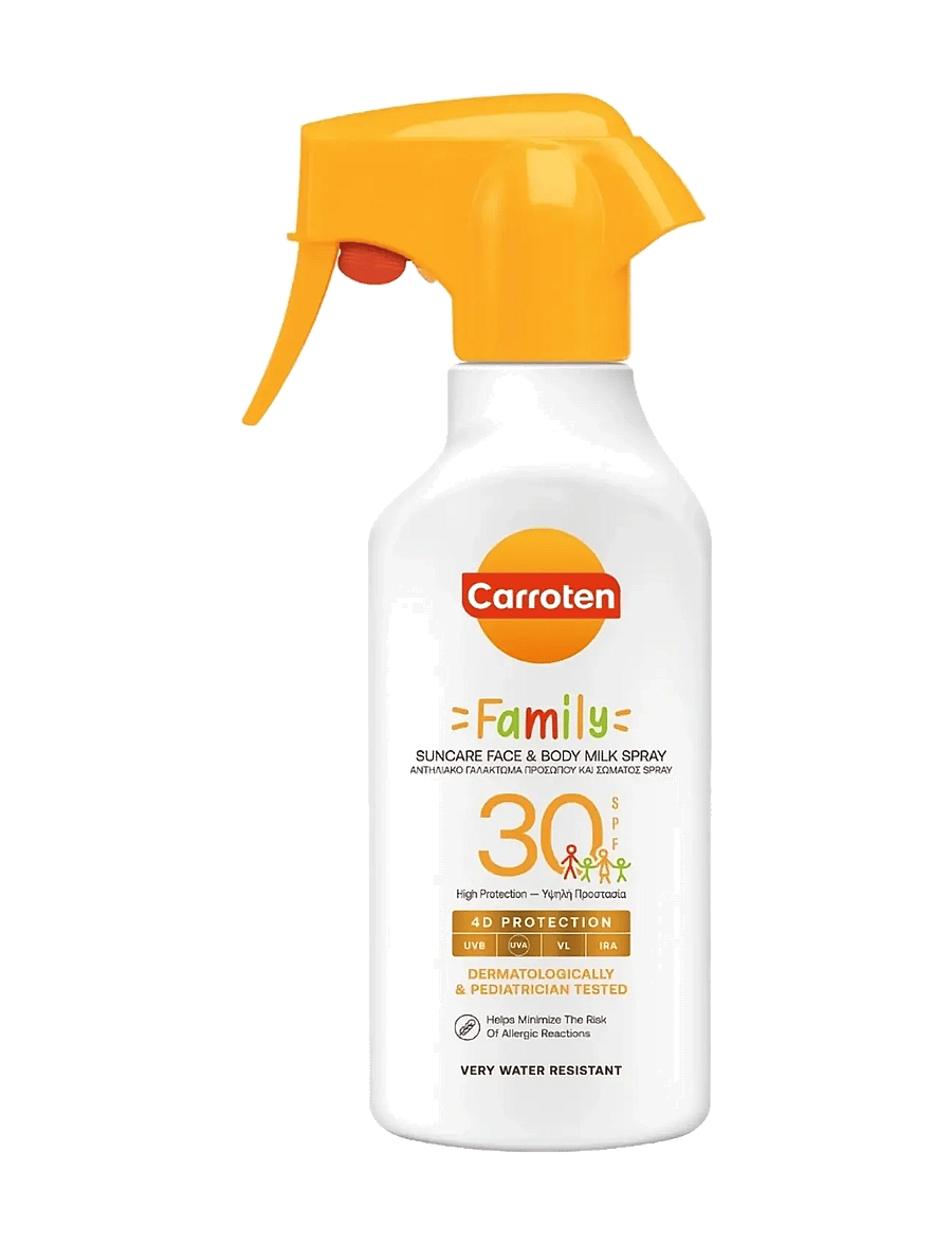 Carroten - Family Face & Body Milk Trigger SPF 30 - for barna - not applicable - 0