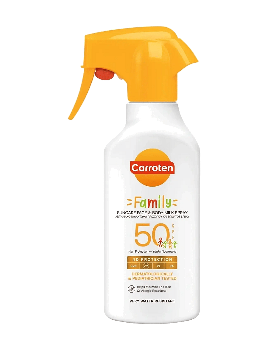 Carroten - Family Face & Body Milk Trigger SPF 50 - til børnene - not applicable - 0