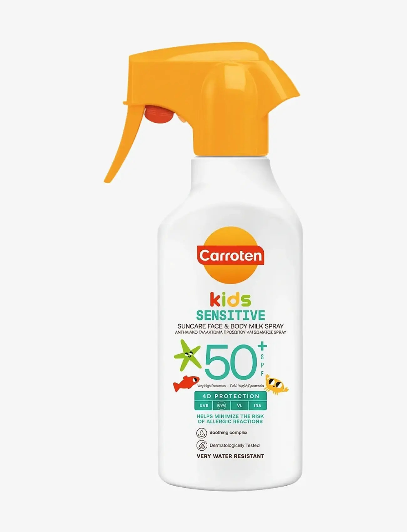 Carroten - Kids Sensitive Milk Trigger SPF 50+ - för barnen - not applicable - 1