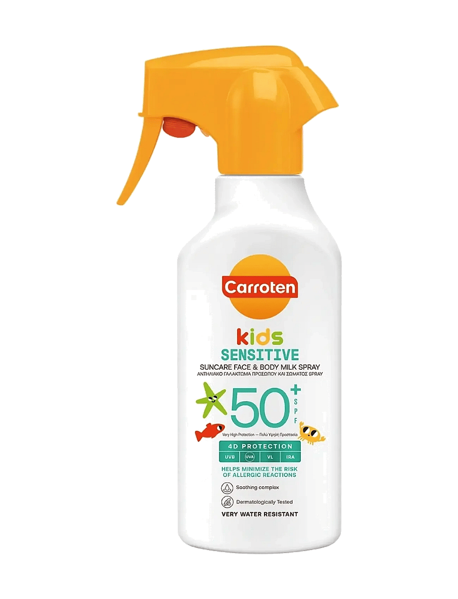 Carroten - Kids Sensitive Milk Trigger SPF 50+ - for barna - not applicable - 1