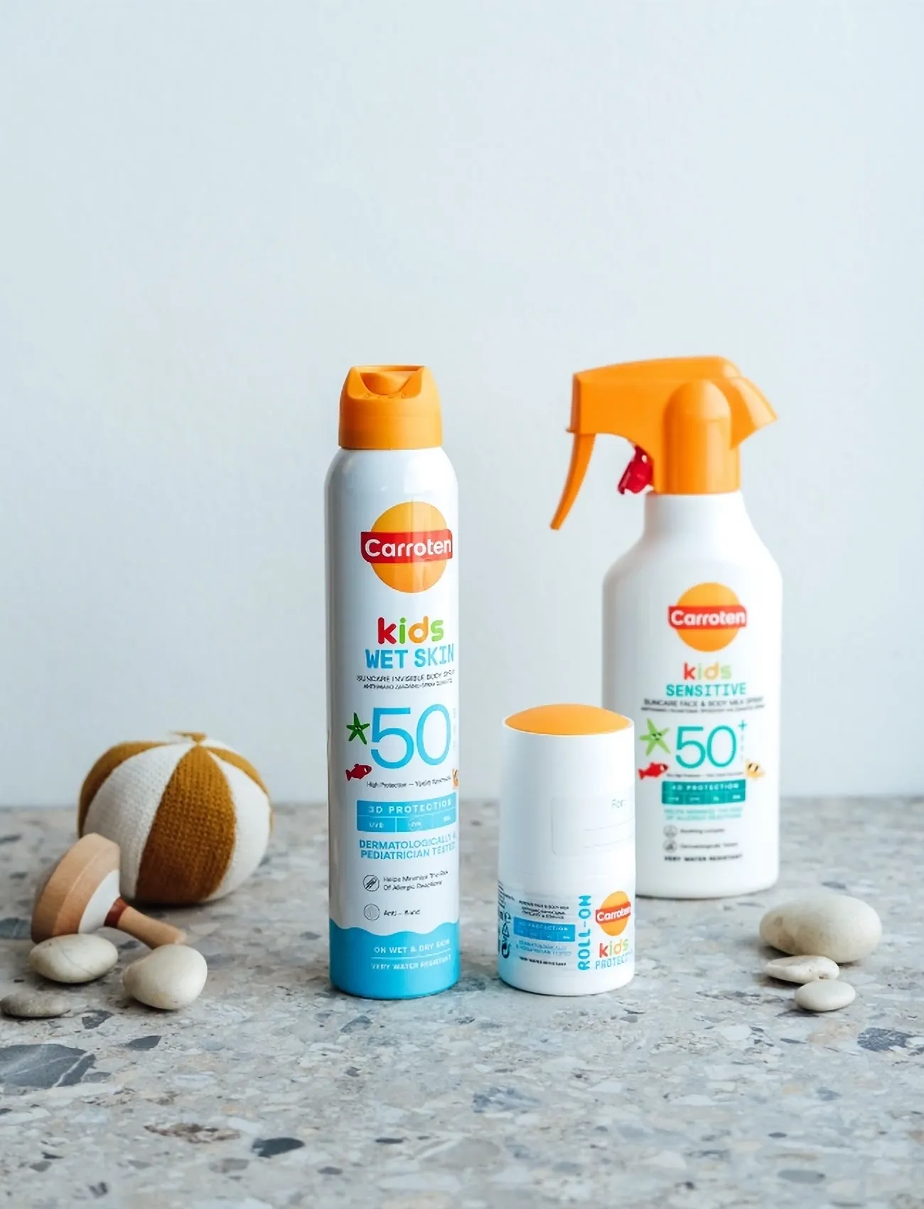 Carroten - Kids Sensitive Milk Trigger SPF 50+ - for barna - not applicable - 3
