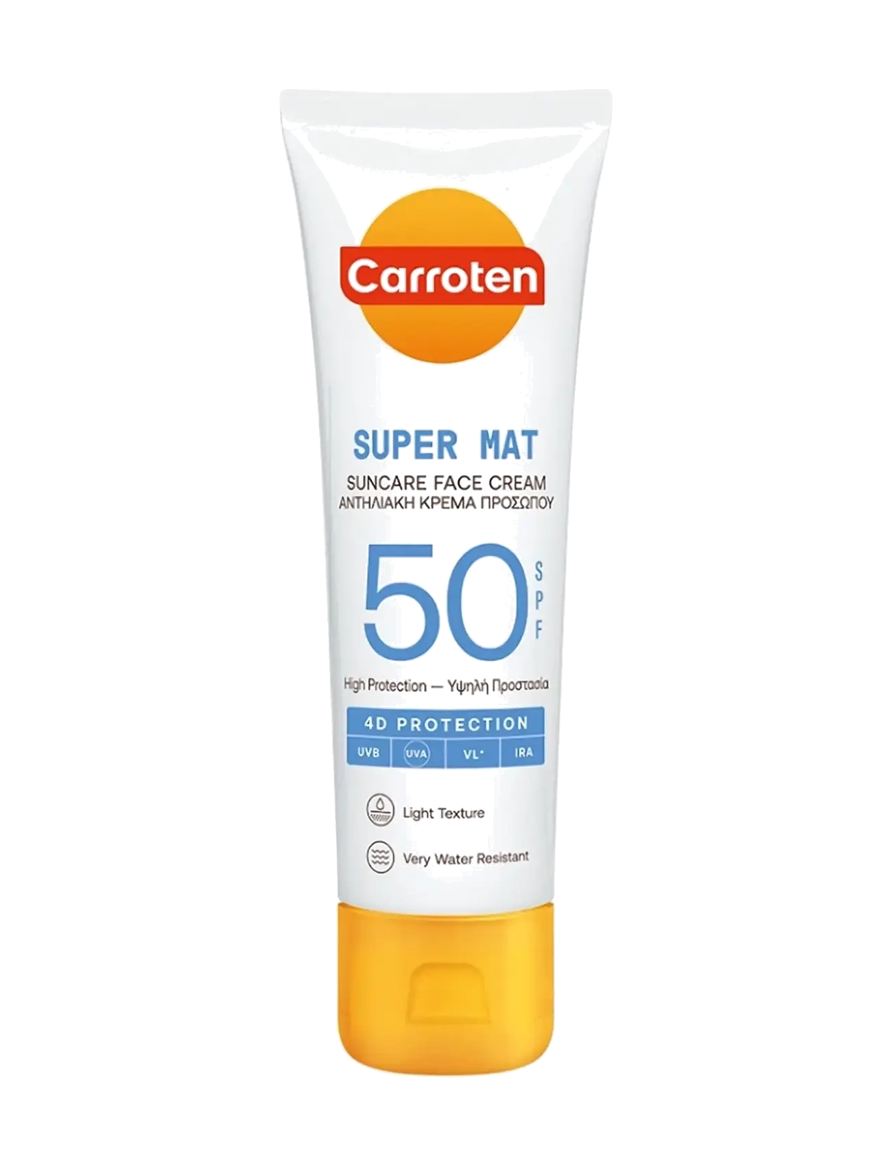 Carroten Super Mat Face Cream Spf 50, 50 ml, Nude, Solpleje > Ansigt, Dame