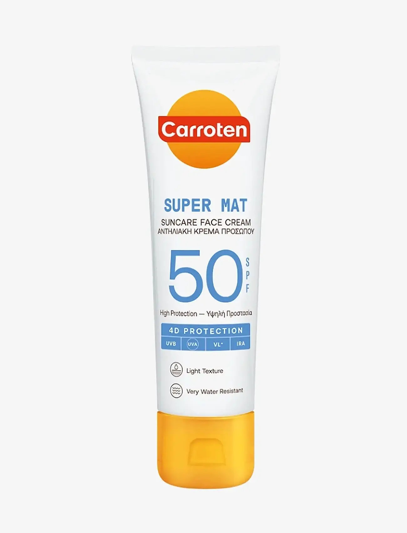 Carroten - Super Mat Face Cream SPF 50 - til ansigtet - not applicable - 0