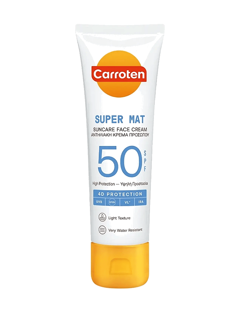 Carroten - Super Mat Face Cream SPF 50 - til ansigtet - not applicable - 0
