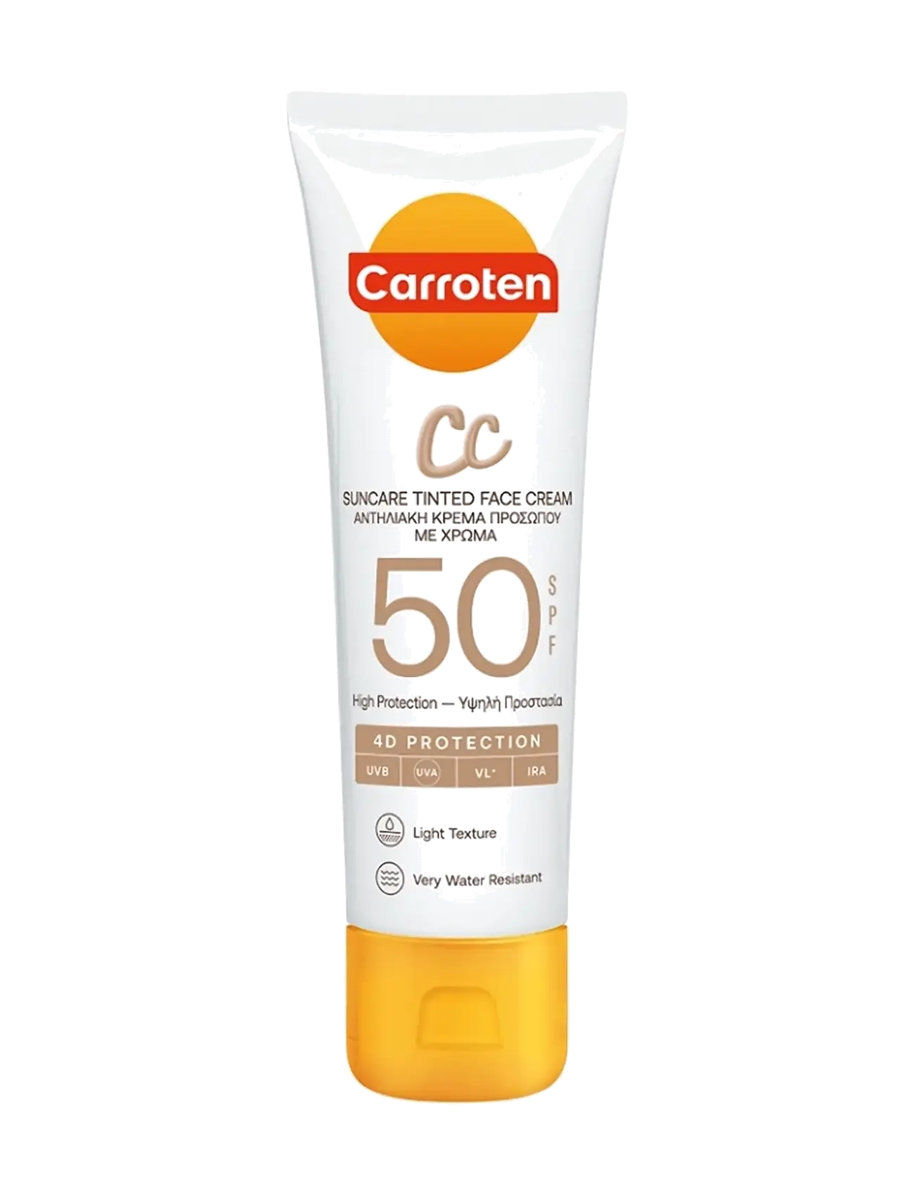 Carroten Cc Face Cream Spf 50, Ansigt, Nude, Str: 50 ML