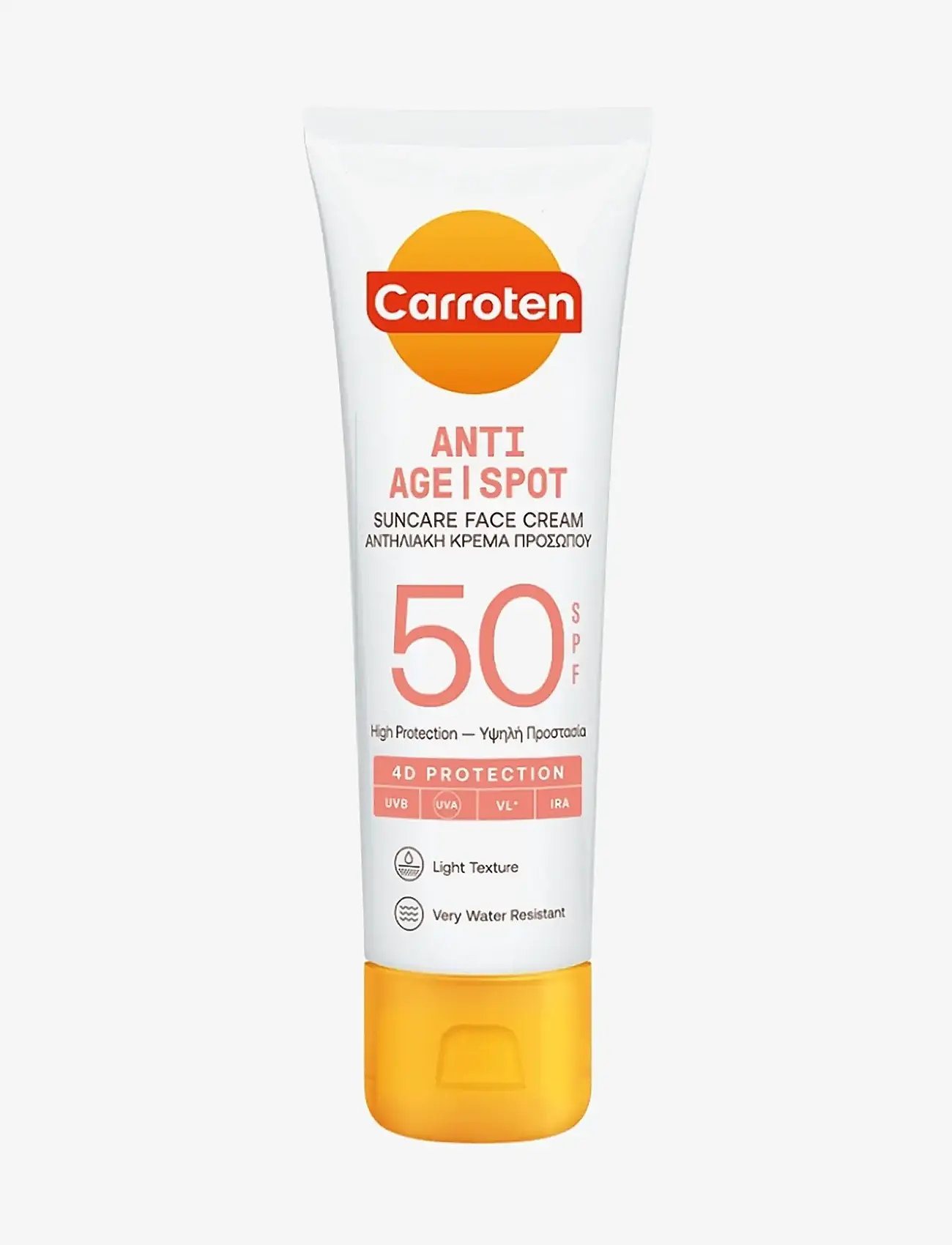 Carroten - Antiage & Antispot Face Cream SPF 50 - til ansigtet - not applicable - 0