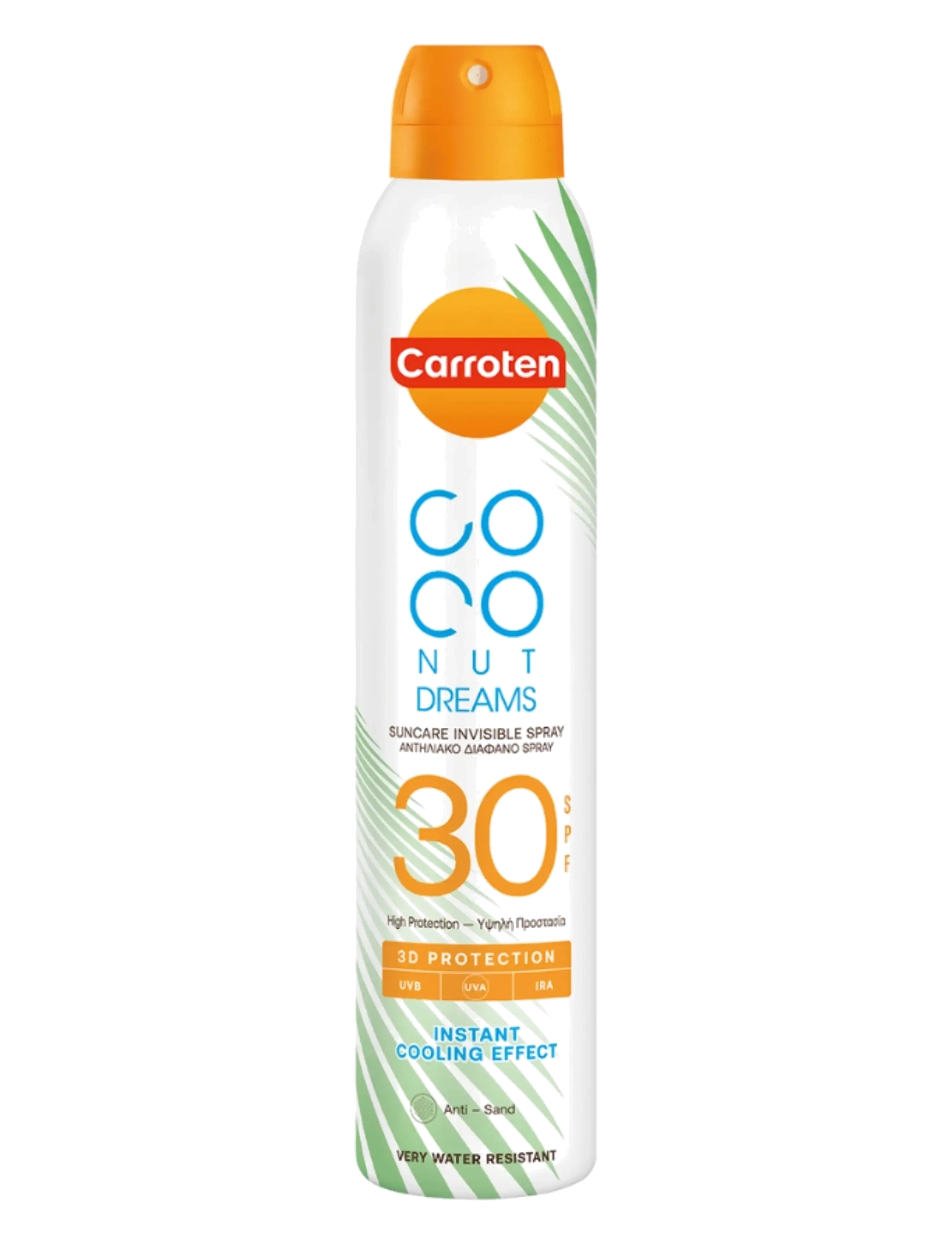 Carroten Suncare Dry Mist Spf 30, 200 ml, Nude, Solpleje > Krop, Dame