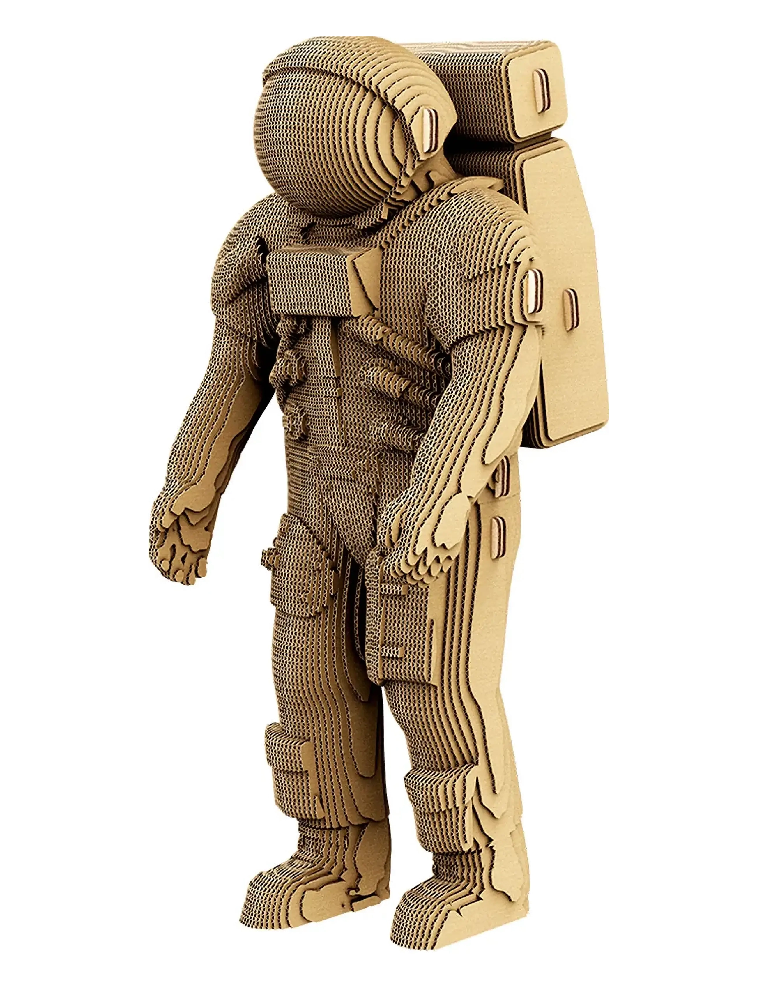Cartonic - Cartonic 3D Puzzle ASTRONAUT - wooden figures - brown - 1