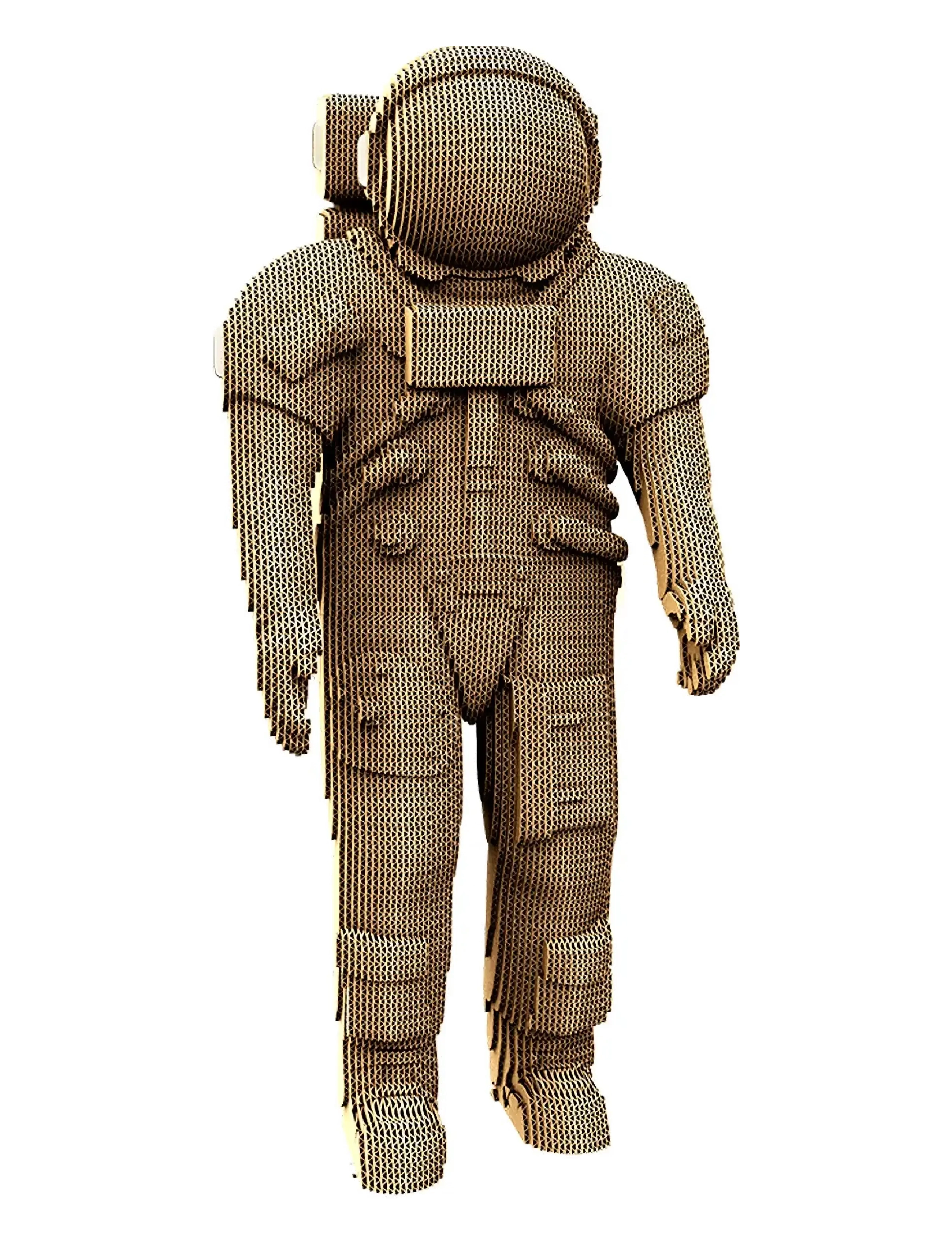 Cartonic - Cartonic 3D Puzzle ASTRONAUT - wooden figures - brown - 2