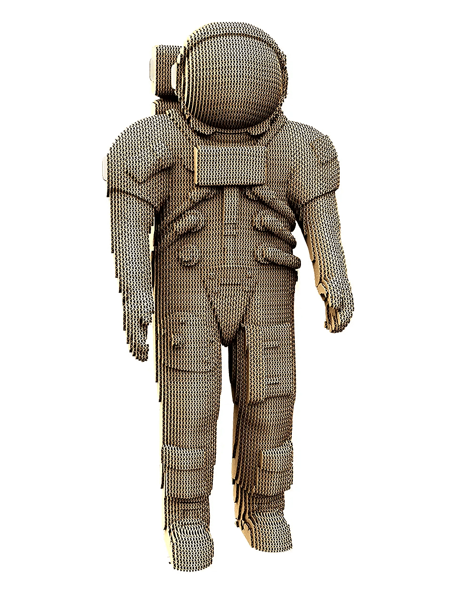 Cartonic - Cartonic 3D Puzzle ASTRONAUT - holzfiguren - brown - 2