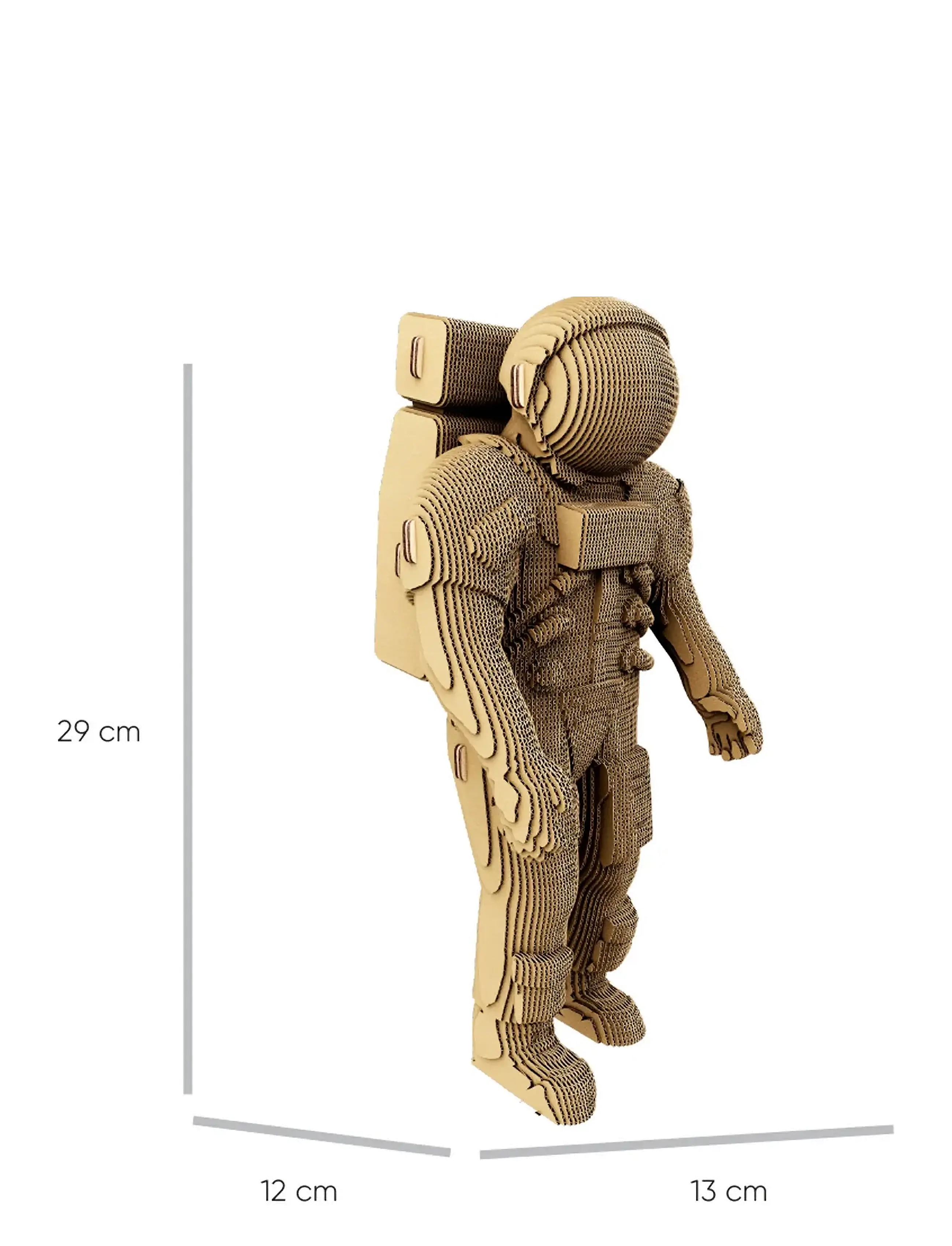 Cartonic - Cartonic 3D Puzzle ASTRONAUT - wooden figures - brown - 5