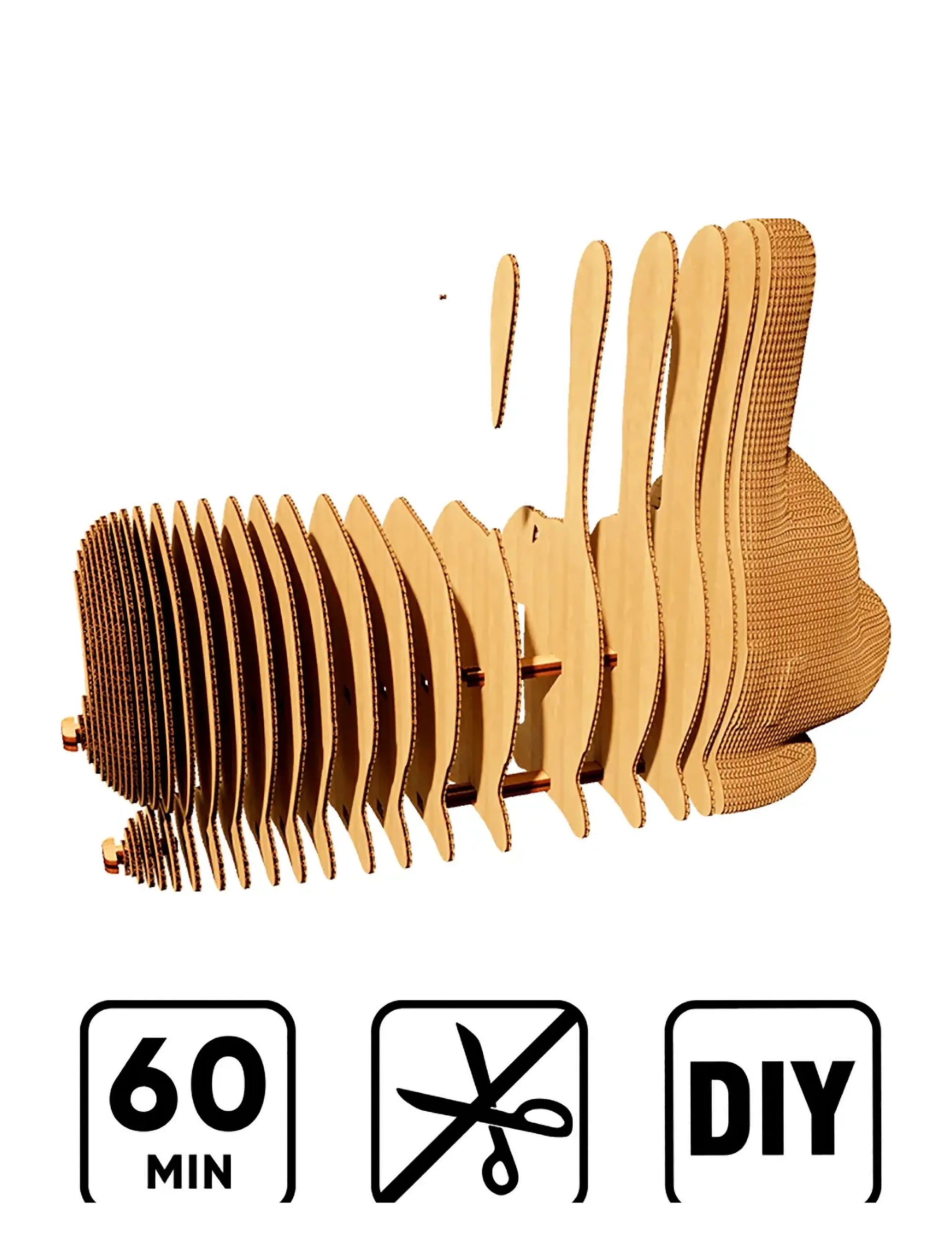 Cartonic - Cartonic 3D Puzzle F*CK - brown - 4