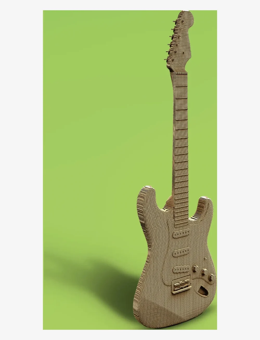 Cartonic - Cartonic 3D Puzzle GUITAR - osta hinna alusel - brown - 1