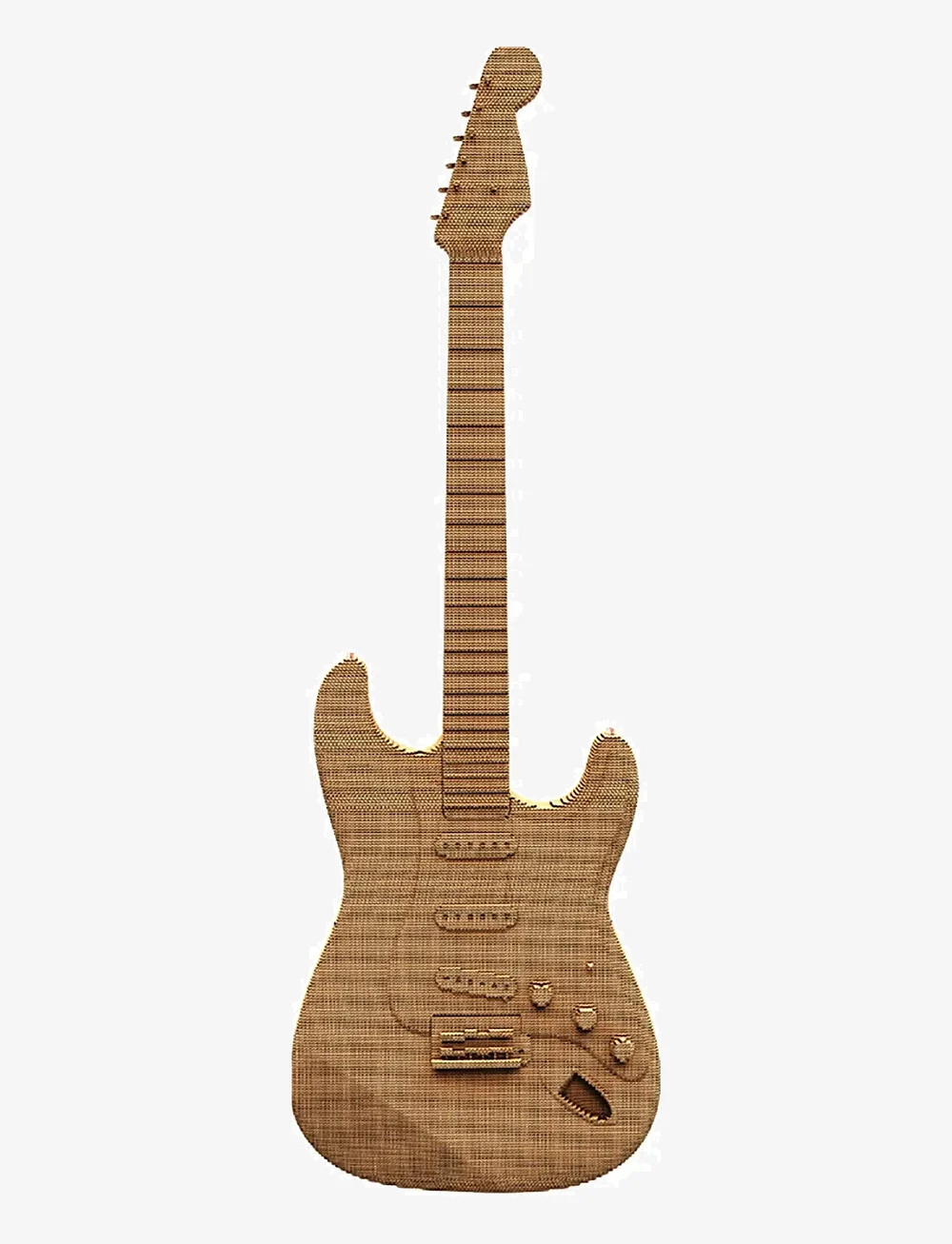 Cartonic - Cartonic 3D Puzzle GUITAR - osta hinna alusel - brown - 2