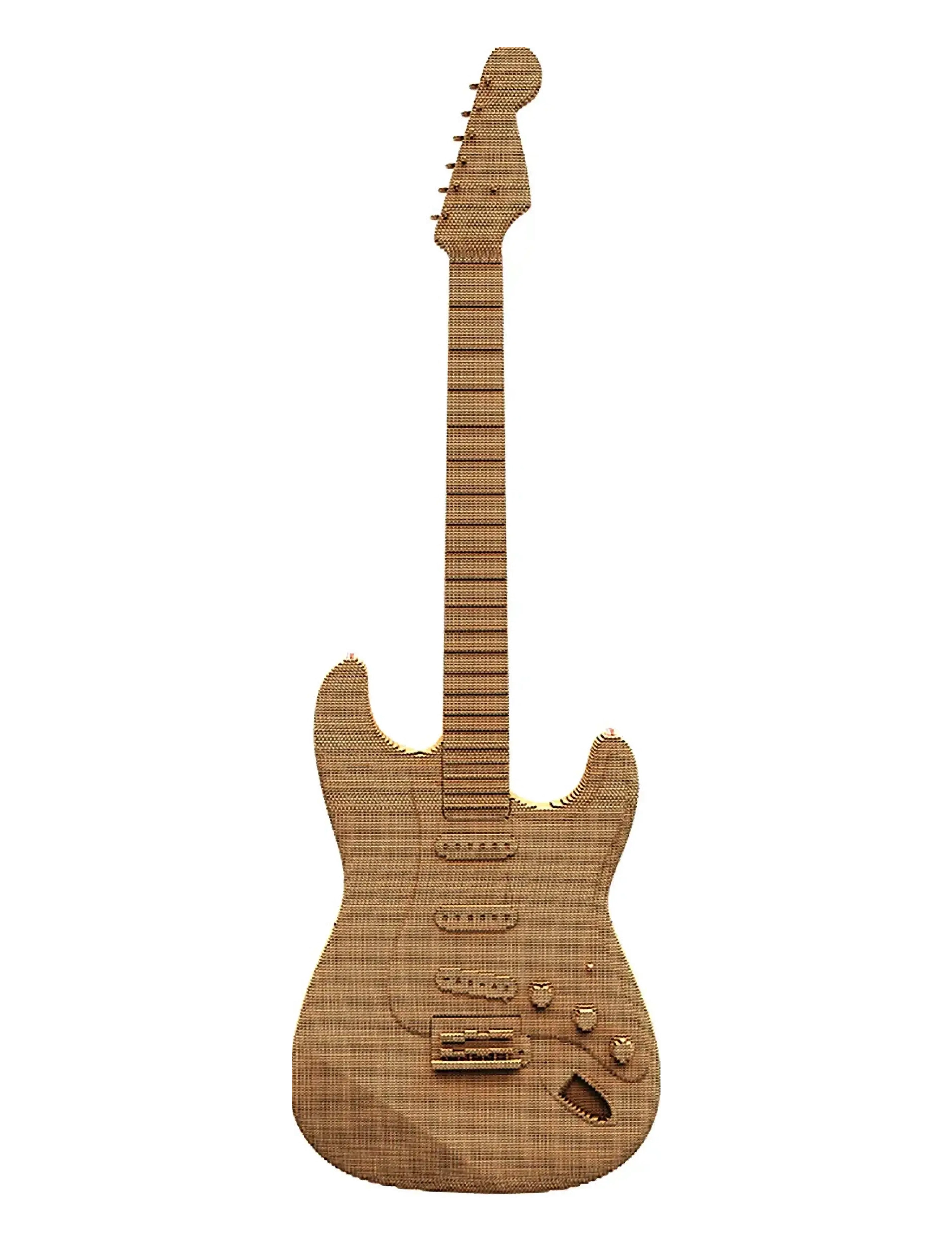 Cartonic - Cartonic 3D Puzzle GUITAR - wooden figures - brown - 2