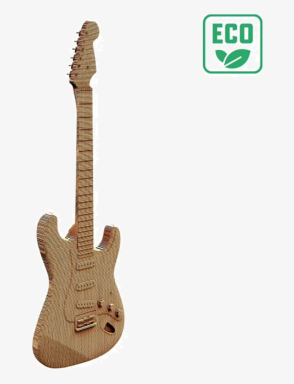 Cartonic - Cartonic 3D Puzzle GUITAR - osta hinna alusel - brown - 4