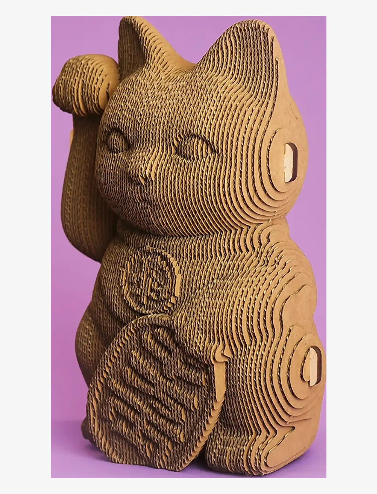Cartonic - Cartonic 3D palapeli LUCKY CAT - brown - 2