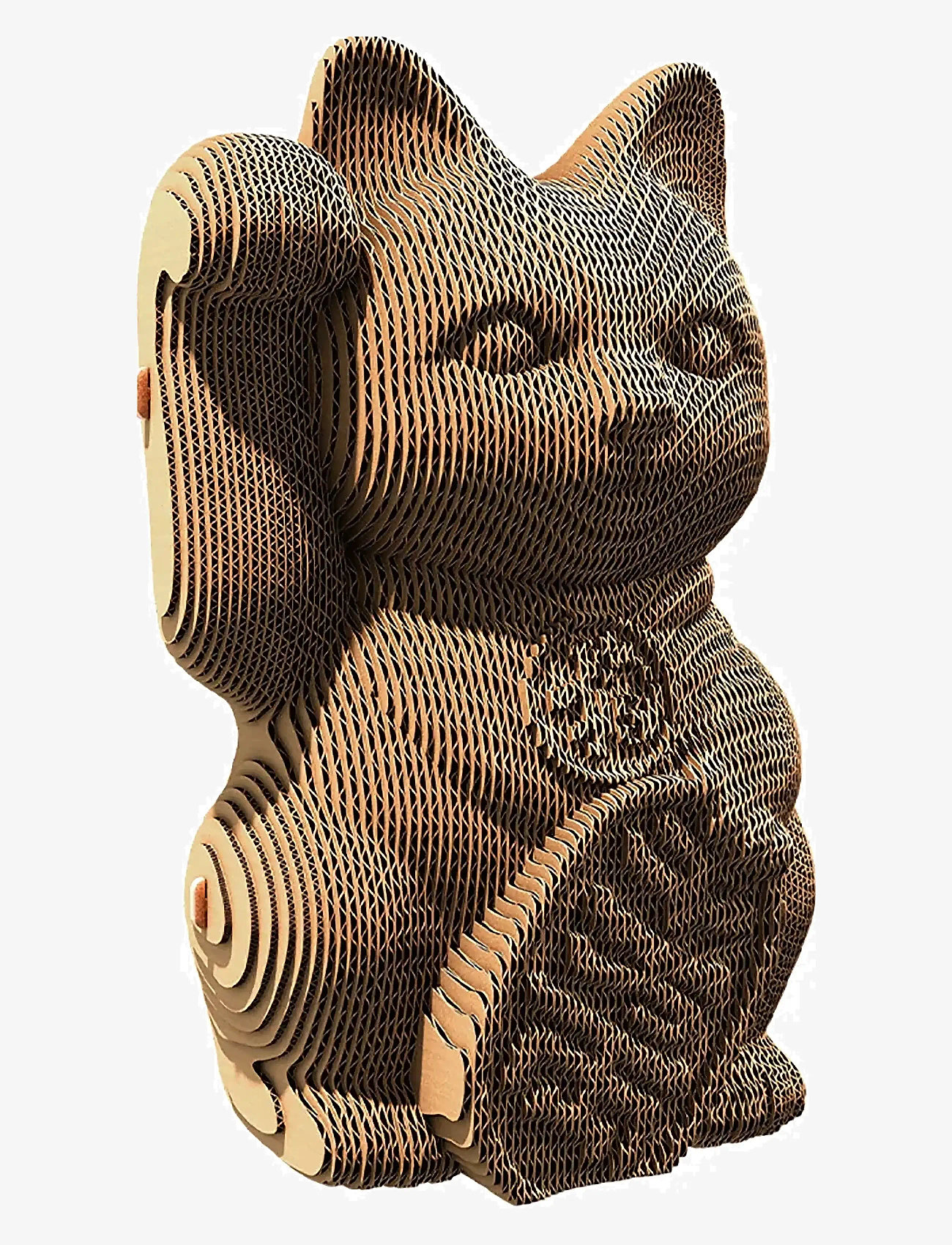 Cartonic - Cartonic 3D palapeli LUCKY CAT - brown - 3