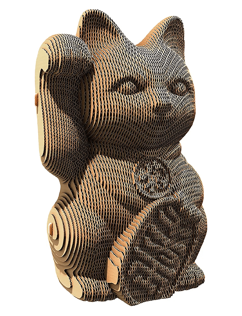 Cartonic - Cartonic 3D Puzzle LUCKY CAT - brown - 3