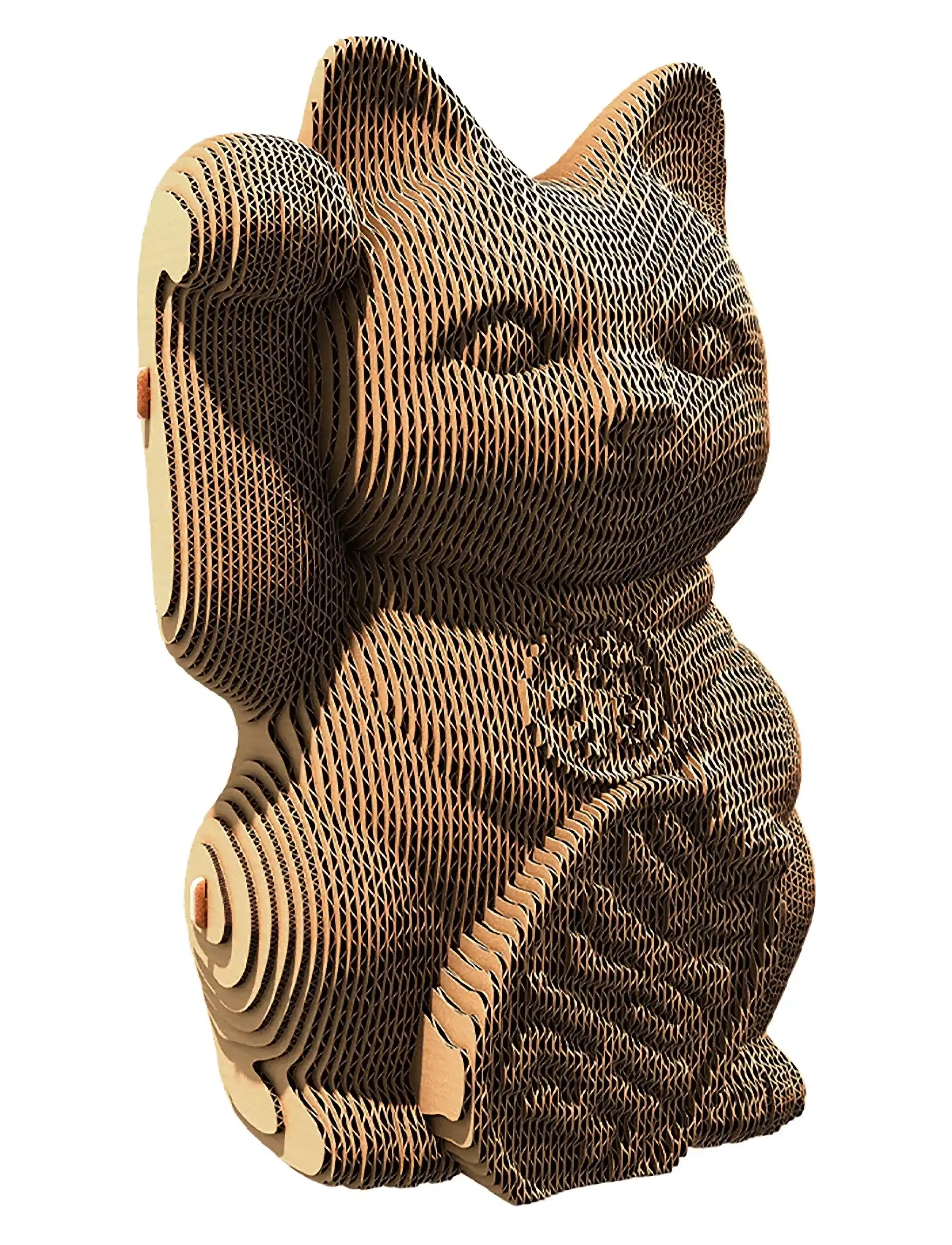 Cartonic - Cartonic 3D Puzzle LUCKY CAT - brown - 3