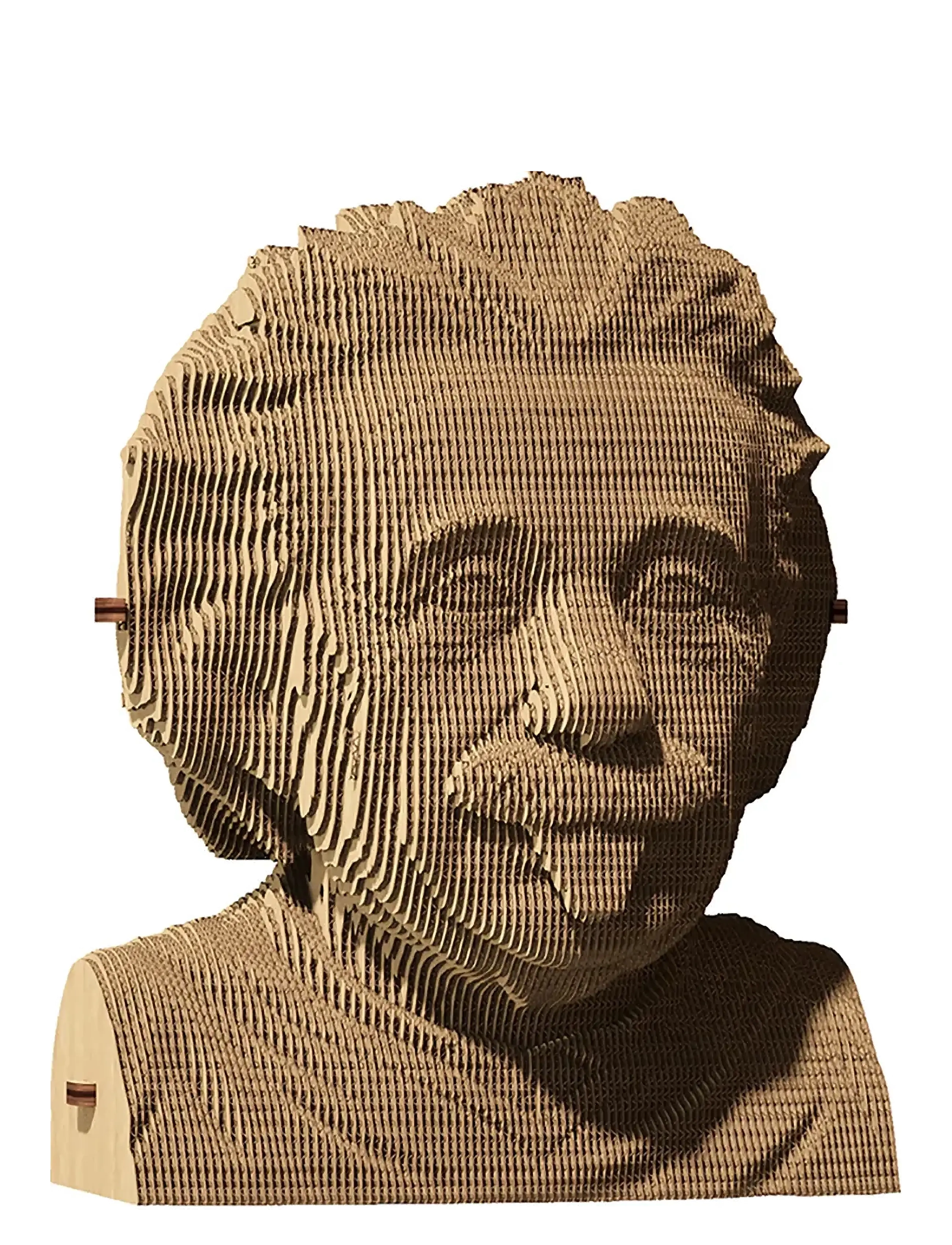 Cartonic - Cartonic 3D Puzzle EINSTEIN - wooden figures - brown - 1
