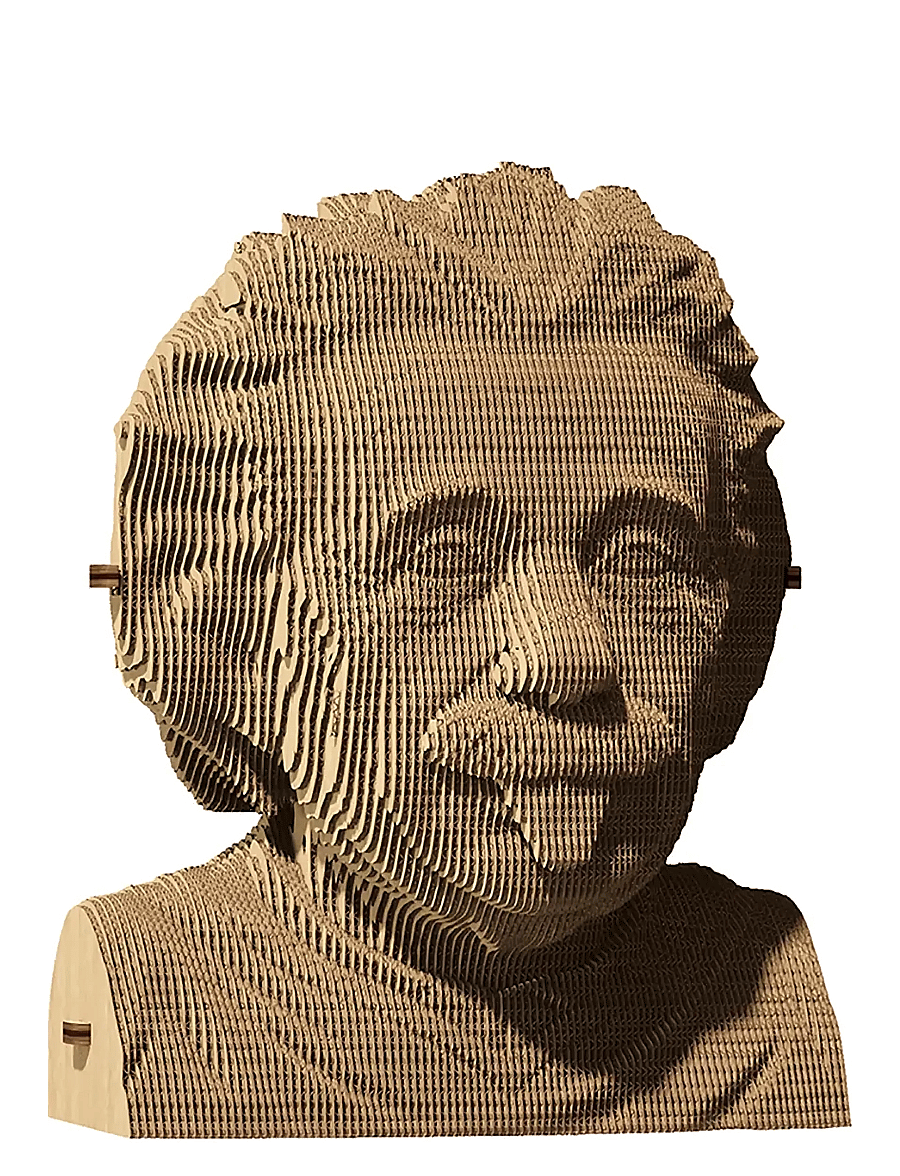 Cartonic - Cartonic 3D Puzzle EINSTEIN - holzfiguren - brown - 1